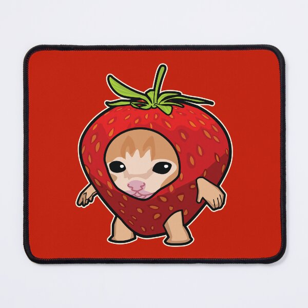 Item preview, Strawberry Cat meme designed and sold by Rzera-.