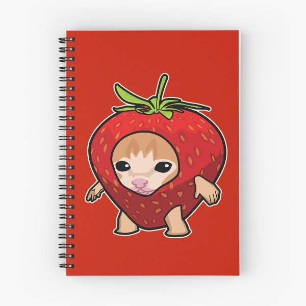 Item preview, Strawberry Cat meme designed and sold by Rzera-.
