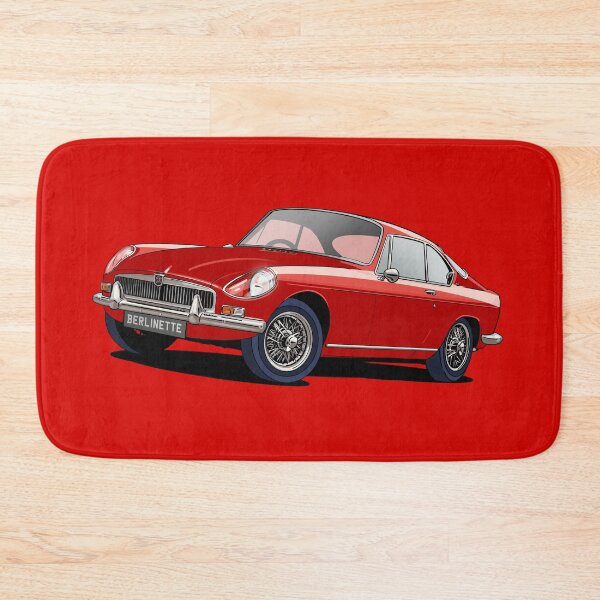 Artikelvorschau, MGB Berlinette Coupe in Red  entworfen und verkauft von Webazoot Industries - Car Art.