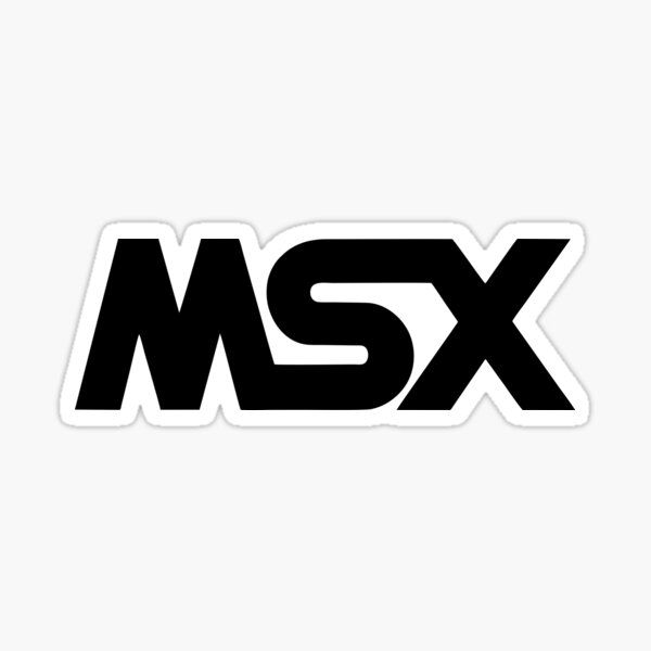 MSX Sticker