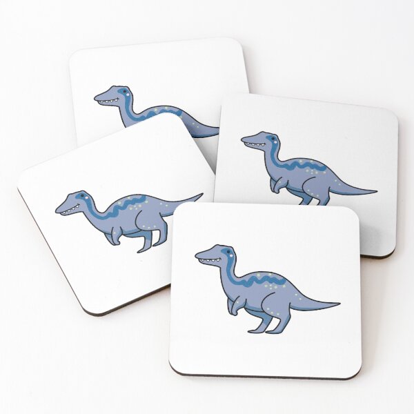 Item preview, Kawaii Velociraptor Dinosaur designed and sold by kawaiilife.