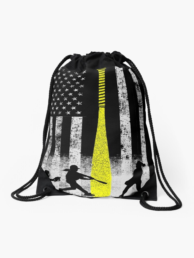 drawstring softball bag