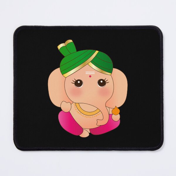Item preview, Cartoon Ganesha designed and sold by PotluckPrints.