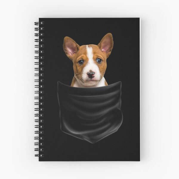 Item preview, (For Dark Background) Basenji In Pocket designed and sold by More Cute Dogs.