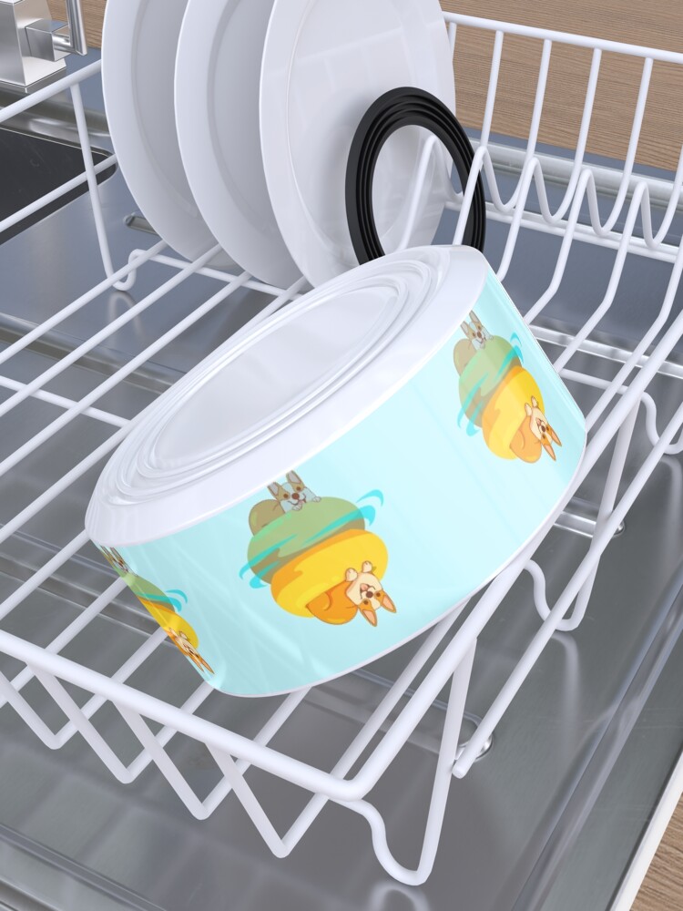 Alternate view of Summer Corgi Pet Bowl