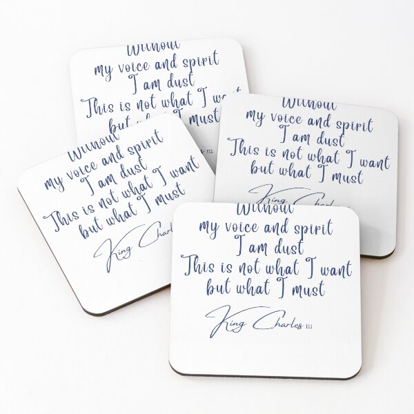 Item preview, Quote of king Charles III designed and sold by Pride-Casuals.