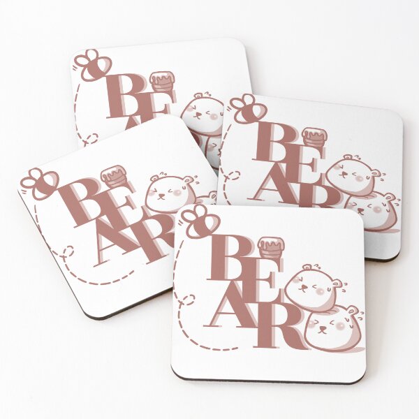 Item preview, Bear and bee are looking for honey designed and sold by Rhinnarthan.