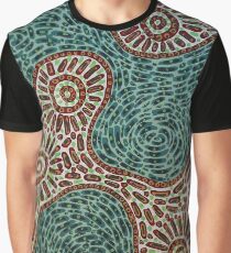 Flow and Pop Pattern Graphic T-Shirt