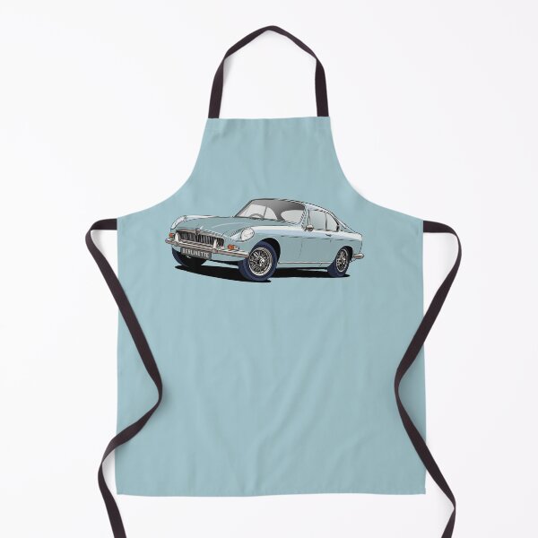 Aperçu de l'œuvre MGB Berlinette Coupe in Blue créée et vendue par Webazoot Industries - Car Art.