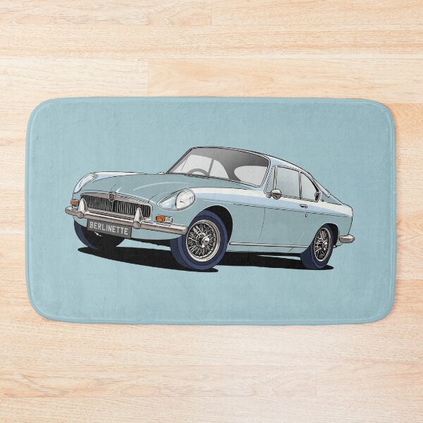 Artikelvorschau, MGB Berlinette Coupe in Blue entworfen und verkauft von Webazoot Industries - Car Art.