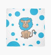 Blue Lion Scarf