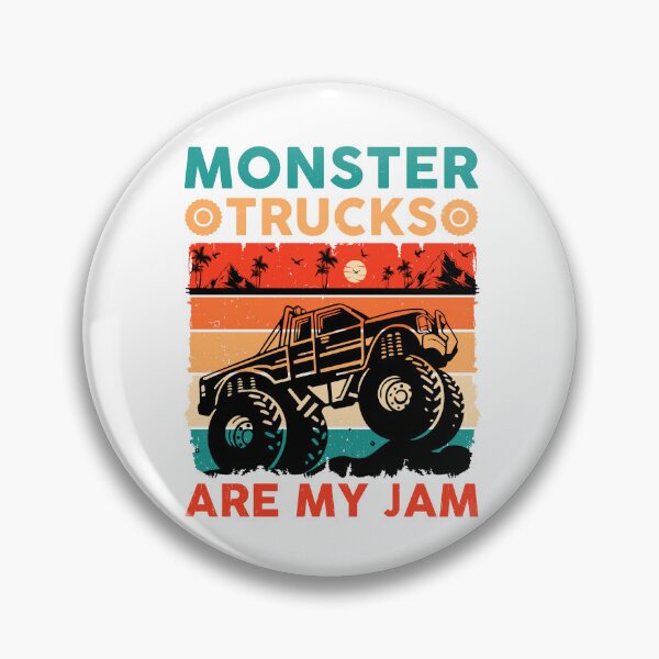 Item preview, Monster Truck Are My Jam designed and sold by eajob.