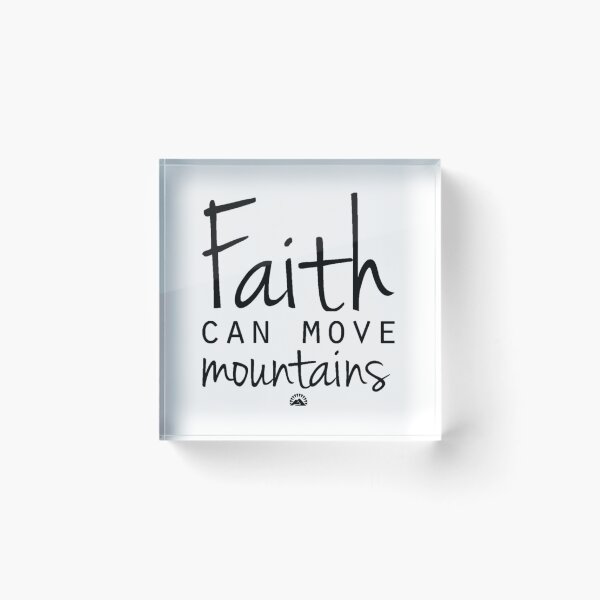 Item preview, Faith Can Move Mountains Sticker designed and sold by CrossRoads Camp & Conference Center.