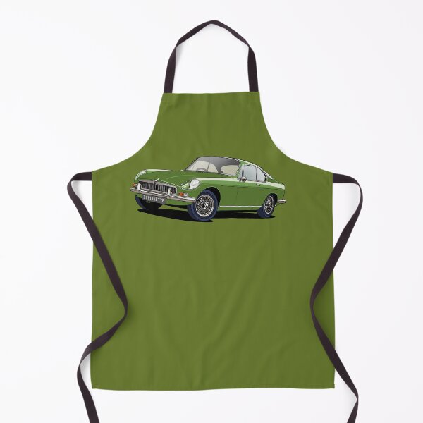 Item preview, MGB Berlinette Coupe in Green designed and sold by Webazoot Industries - Car Art.