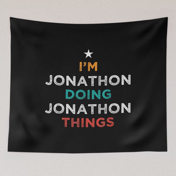 Item preview, I'm Doing Jonathon Things Funny Name Humor Nickname designed and sold by Axelhellquis.