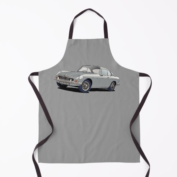Item preview, MGB Berlinette Coupe in Silver Grey designed and sold by Webazoot Industries - Car Art.