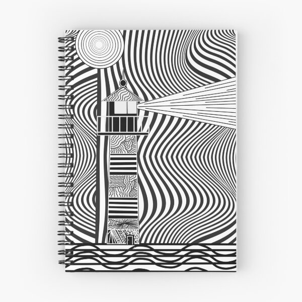 Item preview, Black and White Lighthouse designed and sold by Mahnoor Haroon  Niazi.