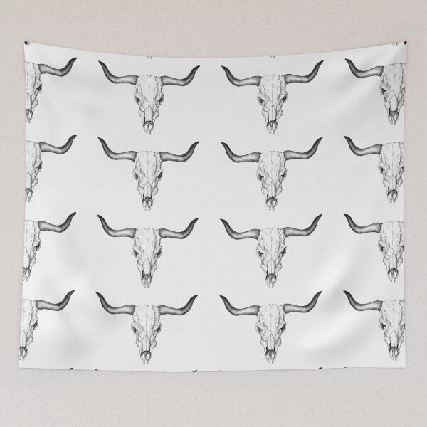 Item preview, Bull Skull designed and sold by LynnyLeigh.