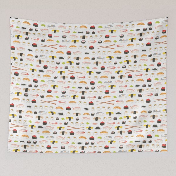 Item preview, Patrón de Sushi dulce designed and sold by emilyryan.