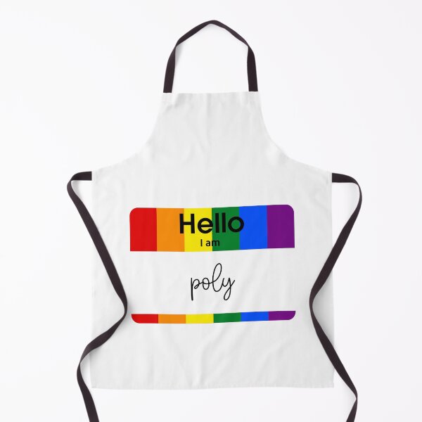 Item preview, Hello I Am PolyPRIDE Name Tag designed and sold by everything4eva.