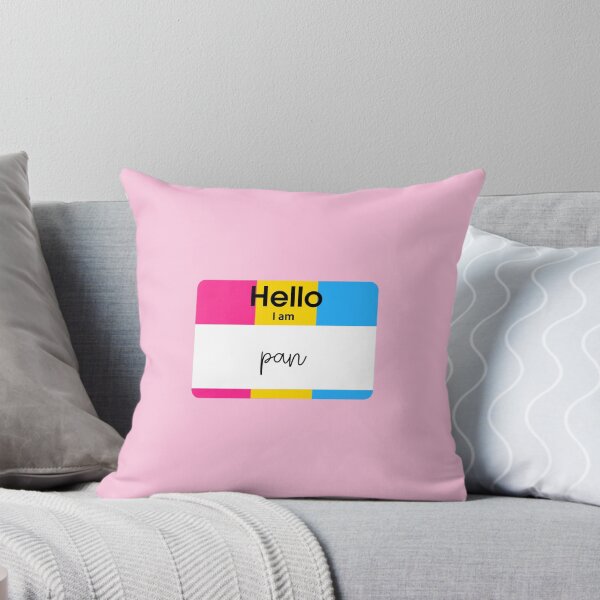 Item preview, Hello I Am Pan PRIDE Name Tag designed and sold by everything4eva.