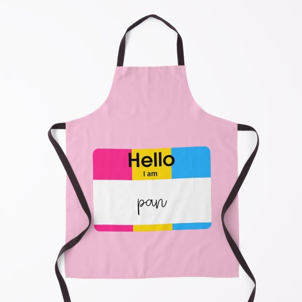 Item preview, Hello I Am Pan PRIDE Name Tag designed and sold by everything4eva.