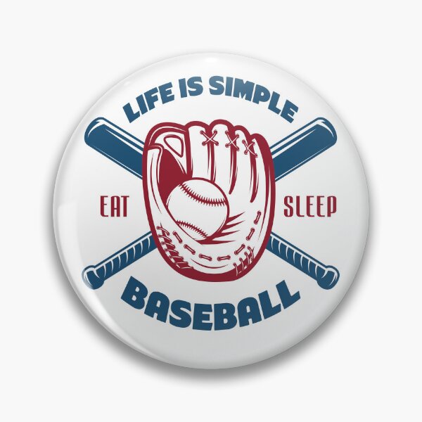 Artikelvorschau, Das Leben ist einfach, essen, schlafen, Baseball entworfen und verkauft von smallcatvn.