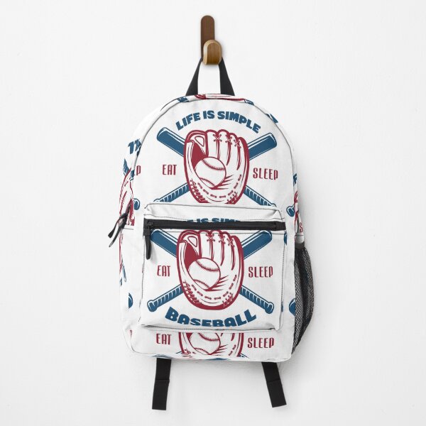 Item preview, Life is simple eat sleep baseball designed and sold by smallcatvn.
