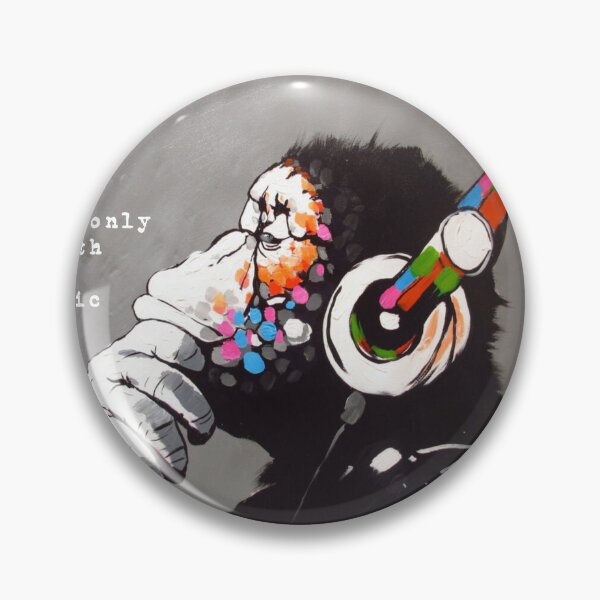 Item preview, The Only Truth Is Music - Banksy Art & Music Quote designed and sold by CASSNELSON.