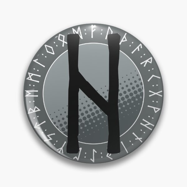 Item preview, Viking Runes and Runic Symbols - Hagalaz (Hail) designed and sold by iscaStudioArt.