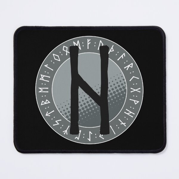 Item preview, Viking Runes and Runic Symbols - Hagalaz (Hail) designed and sold by iscaStudioArt.