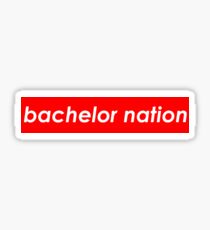 Bachelor Nation - Supreme Sticker