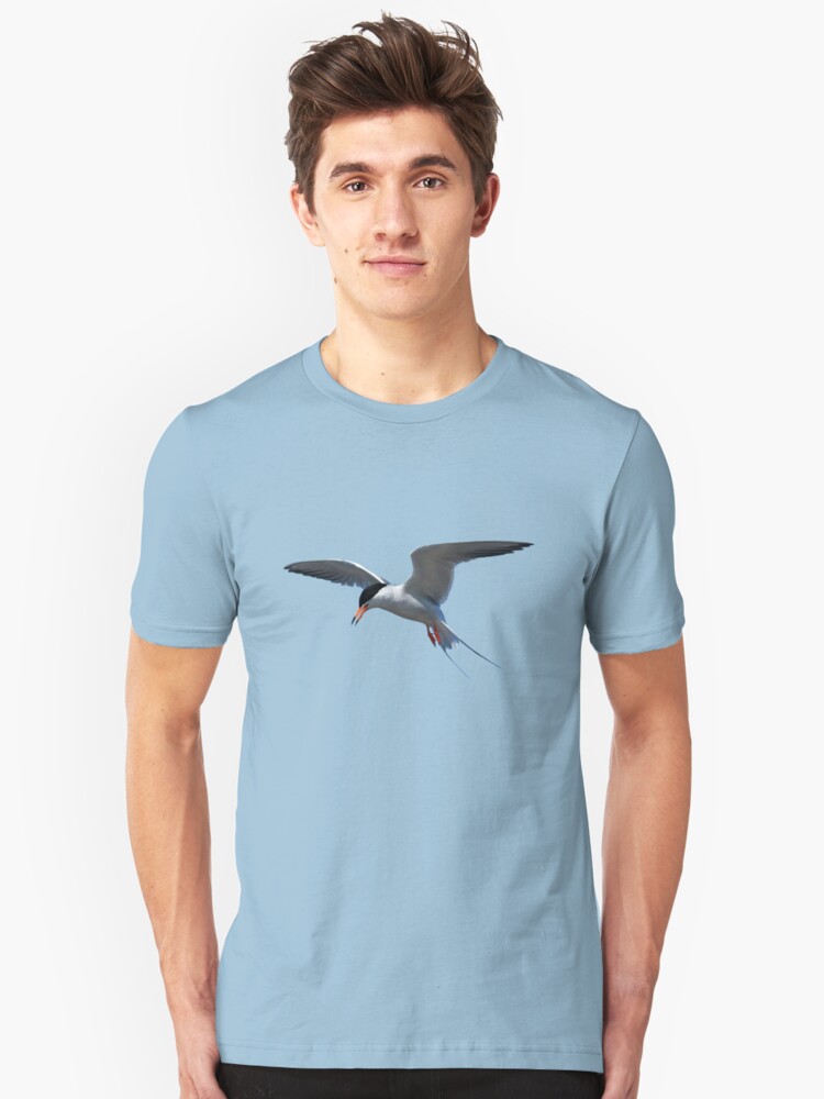 Alternate view of Californian Least Tern Slim Fit T-Shirt