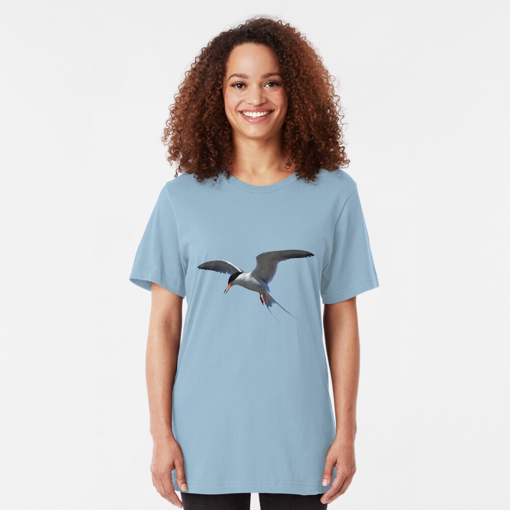 Californian Least Tern Slim Fit T-Shirt