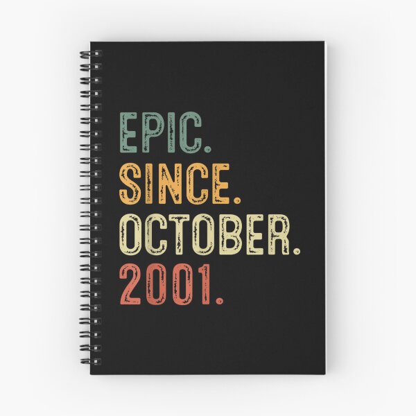 Item preview, 21 Year Old Epic Since October 2001 Vintage 21th Birthday designed and sold by Axelhellquis.