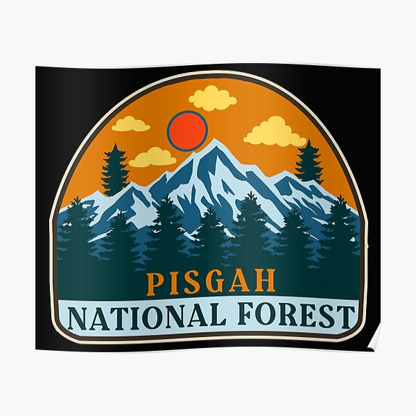 "Pisgah national forestVintage" Poster for Sale by Naturemark Redbubble