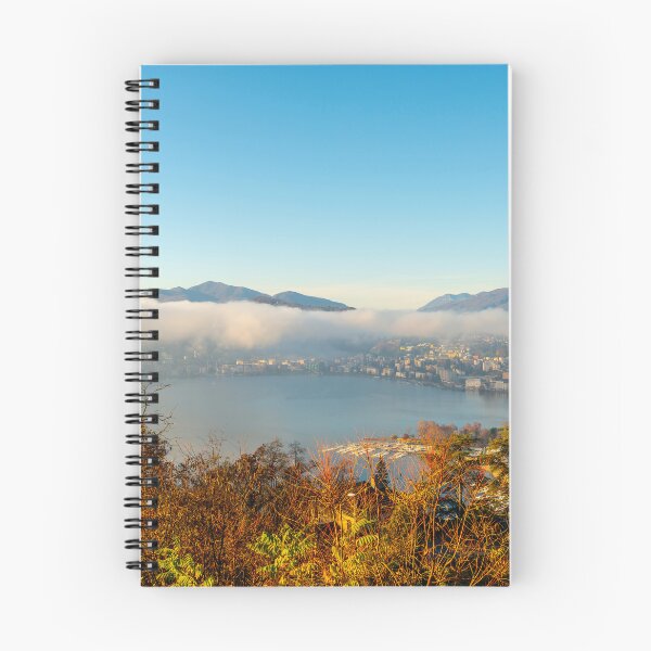 Item preview, Mountain Peak San Salvatore Above Cloudscape and Lake Lugano designed and sold by Mats Silvan.