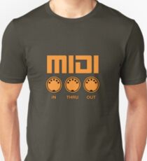 Midi Orange Unisex T-Shirt
