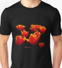 Fire flowers Unisex T-Shirt