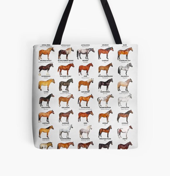 Aperçu de l'œuvre Races de chevaux du monde créée et vendue par clothingart8.