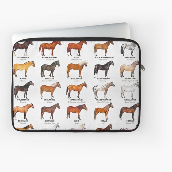 Aperçu de l'œuvre Races de chevaux du monde créée et vendue par clothingart8.