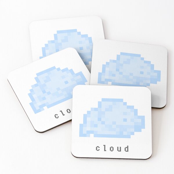Item preview, cloud pixel art designed and sold by Whicha12.