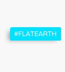 #FLATEARTH Canvas Print