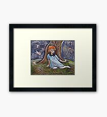Little angels Framed Print