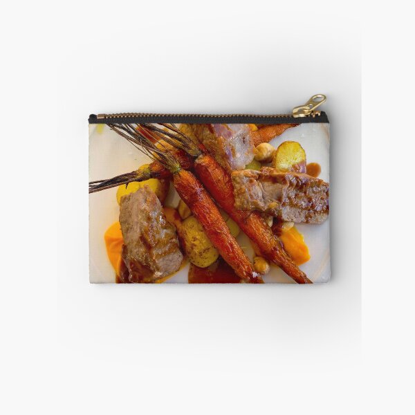 Item preview, Luxury Plate with Meat and Carrots on a Plate designed and sold by Mats Silvan.