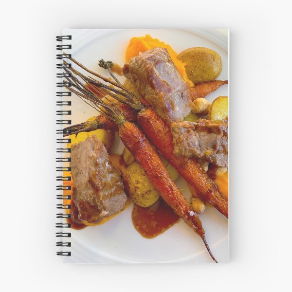 Item preview, Luxury Plate with Meat and Carrots on a Plate designed and sold by Mats Silvan.