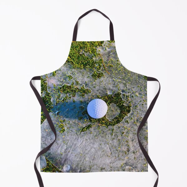 Item preview, Golf Ball on Fairway Grass with Ice and Sunlight designed and sold by Mats Silvan.