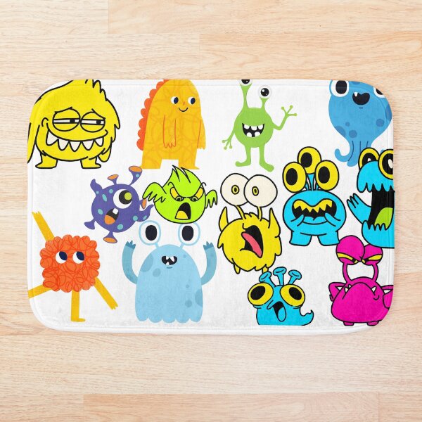 Item preview, Monstruos divertidos / monstruos designed and sold by Constructive27.
