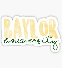 Baylor University Sticker