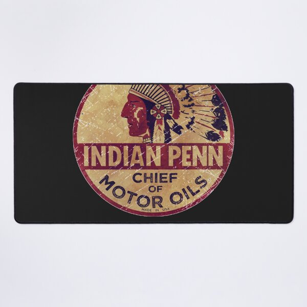 Item preview, Indian Motor Oil Vintage Emblem designed and sold by KurtMcQuee.